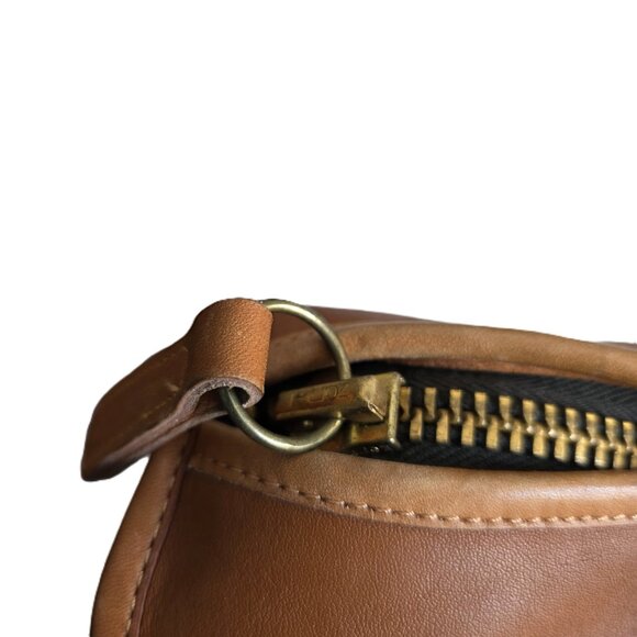 Vintage Coach Brown Leather Business Bag - Picture 9 of 16